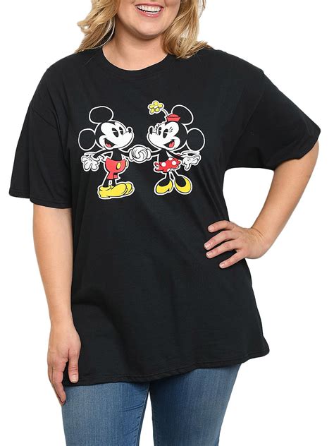 plus size mickey mouse t shirt|plus size mickey and minnie clothes.